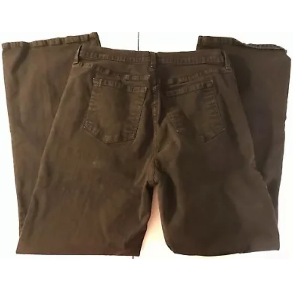 NYDJ Sarah Bootcut Denim Jeans Brown High Rise